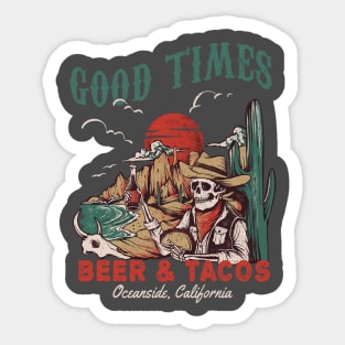 BEER & TACOS Sticker